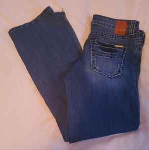 Dear John Playback Comfort Straight Leg Blue Jeans, Women's Sz 28